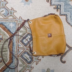 Vintage Y2K Dooney & Bourke Yellow Crossbody Bag